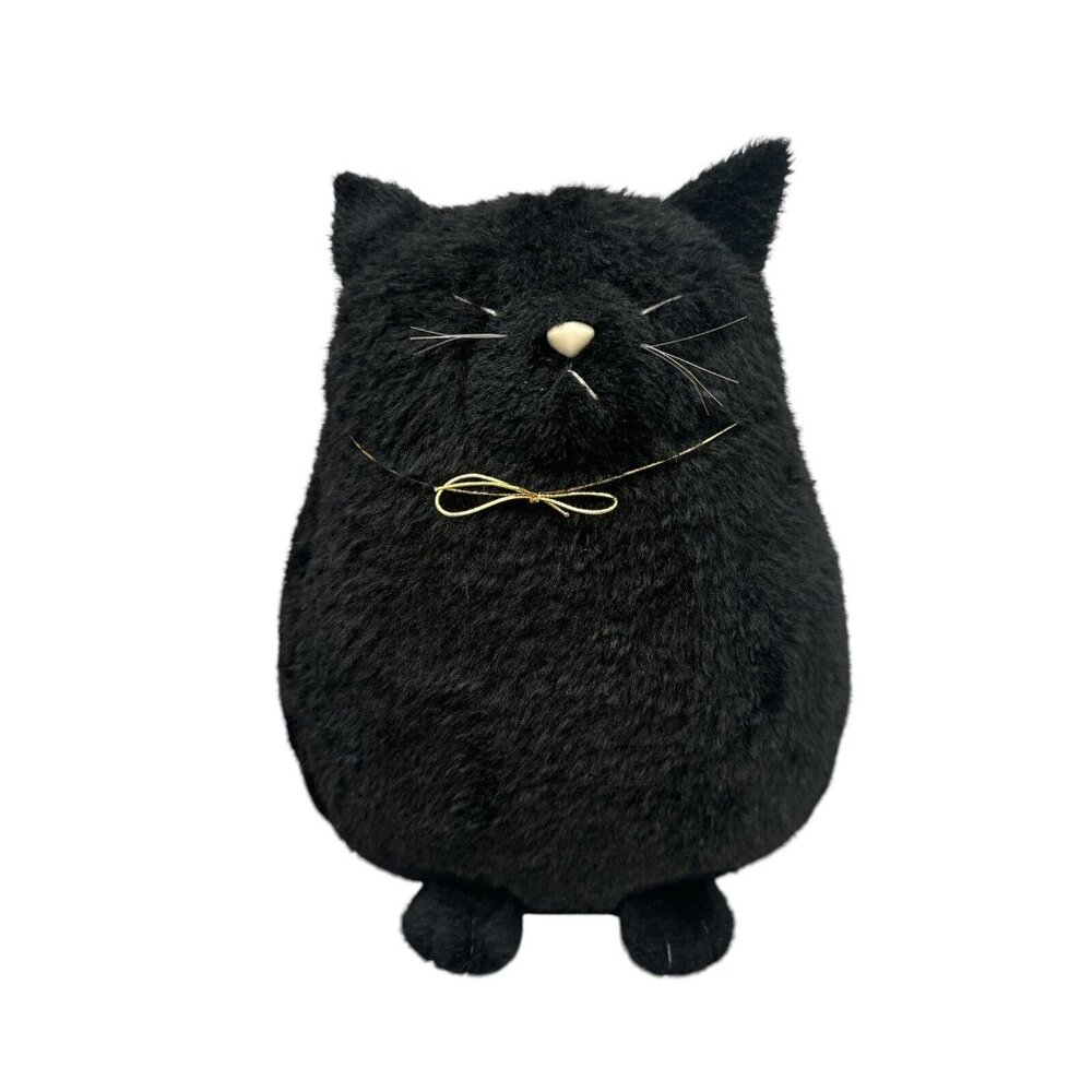 DAKIN Black Cat Artists Society Vintage 1980 Plush Stuffed Animal